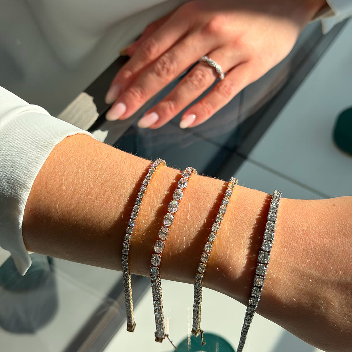 tennis bracelets