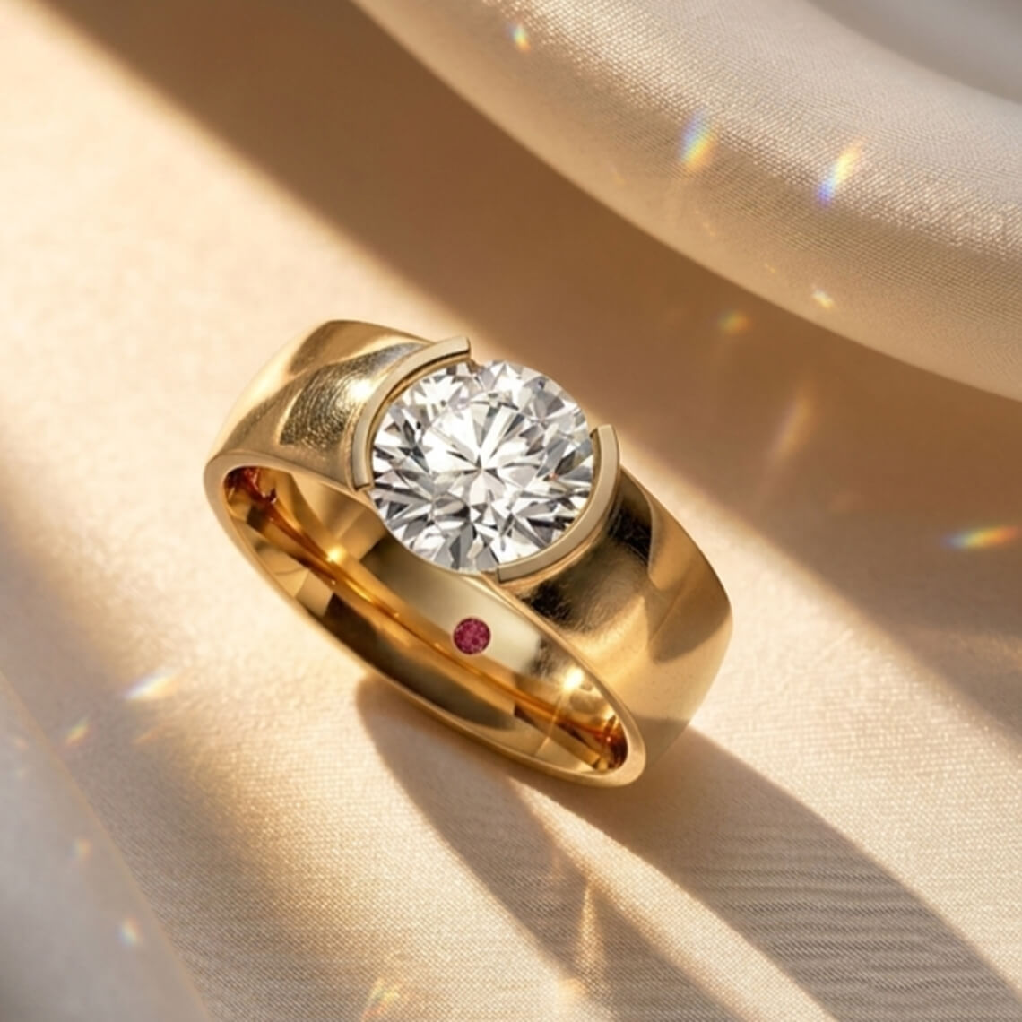 dua lipa engagement ring