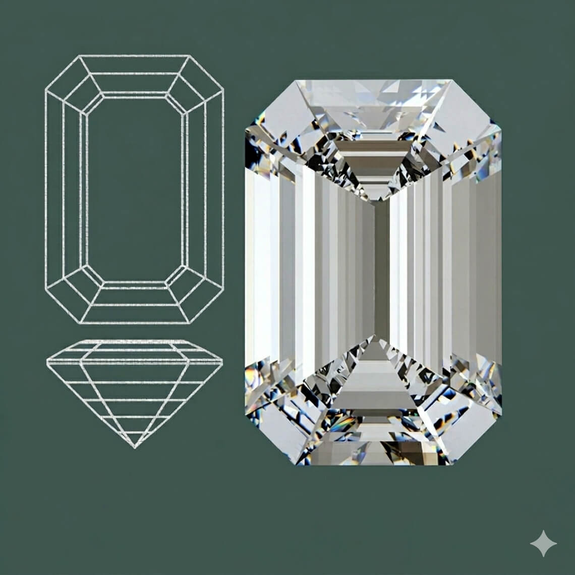 Emerald Cut Diamonds