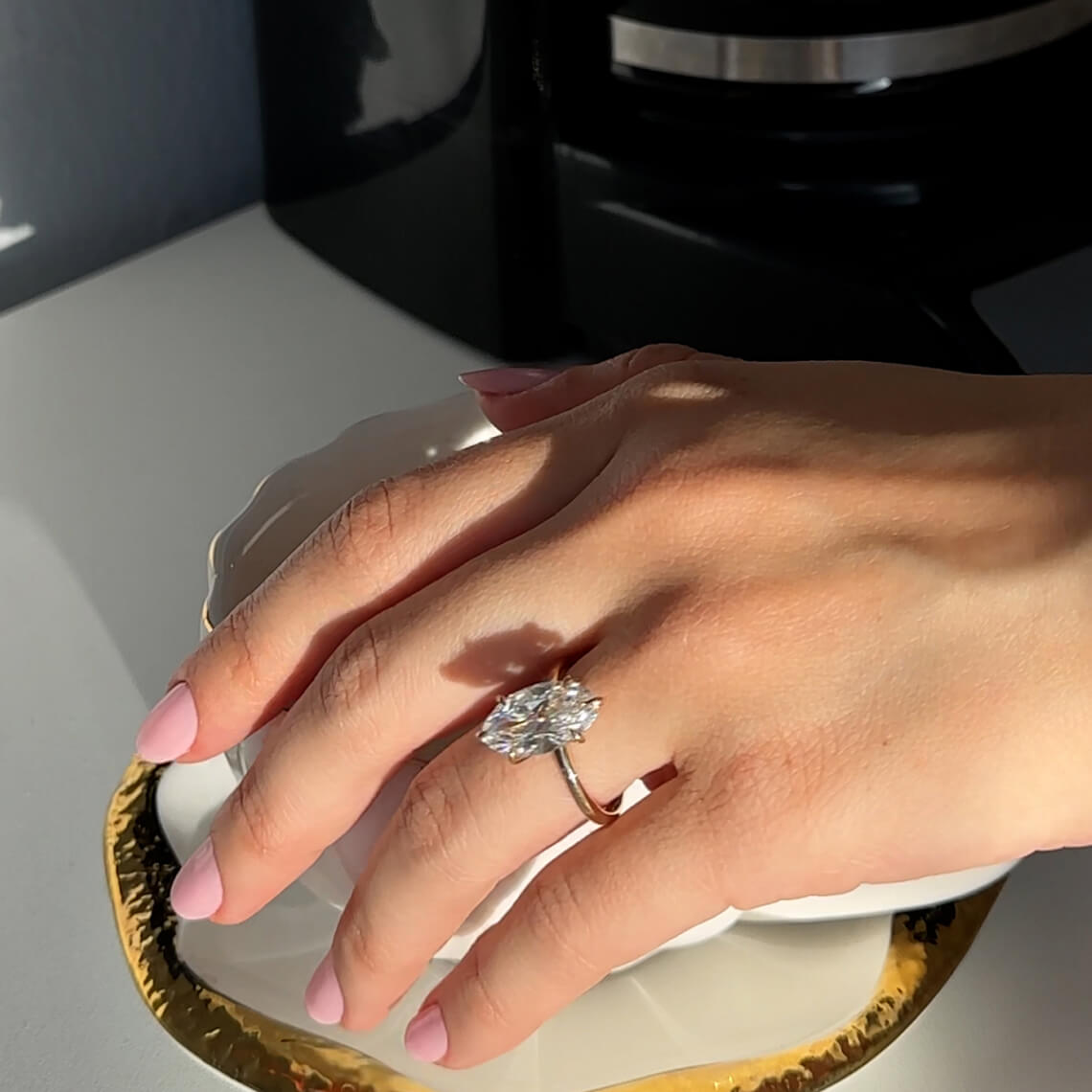 Marquise Cut Engagement Rings