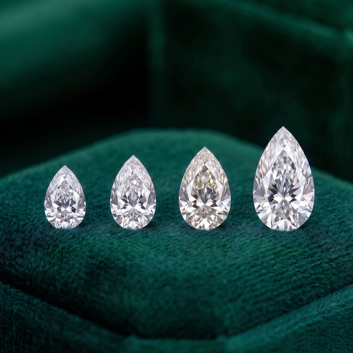 Pear Shaped Diamonds