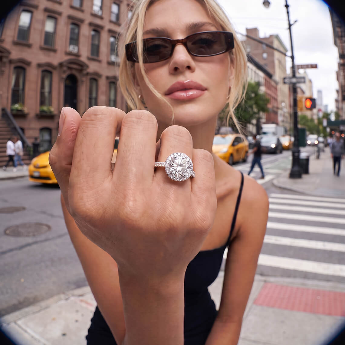Halo Diamond Ring