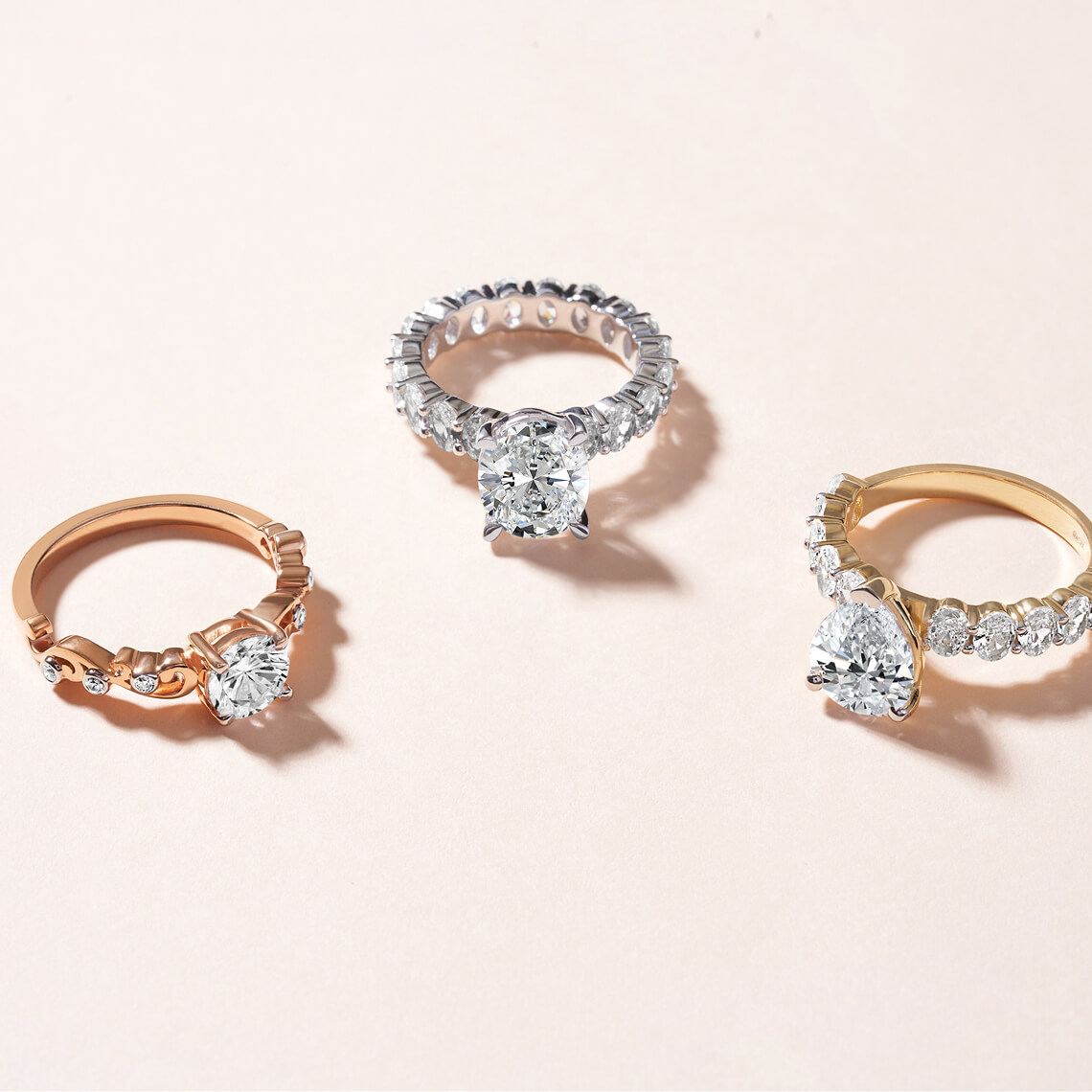 Pave Engagement Ring