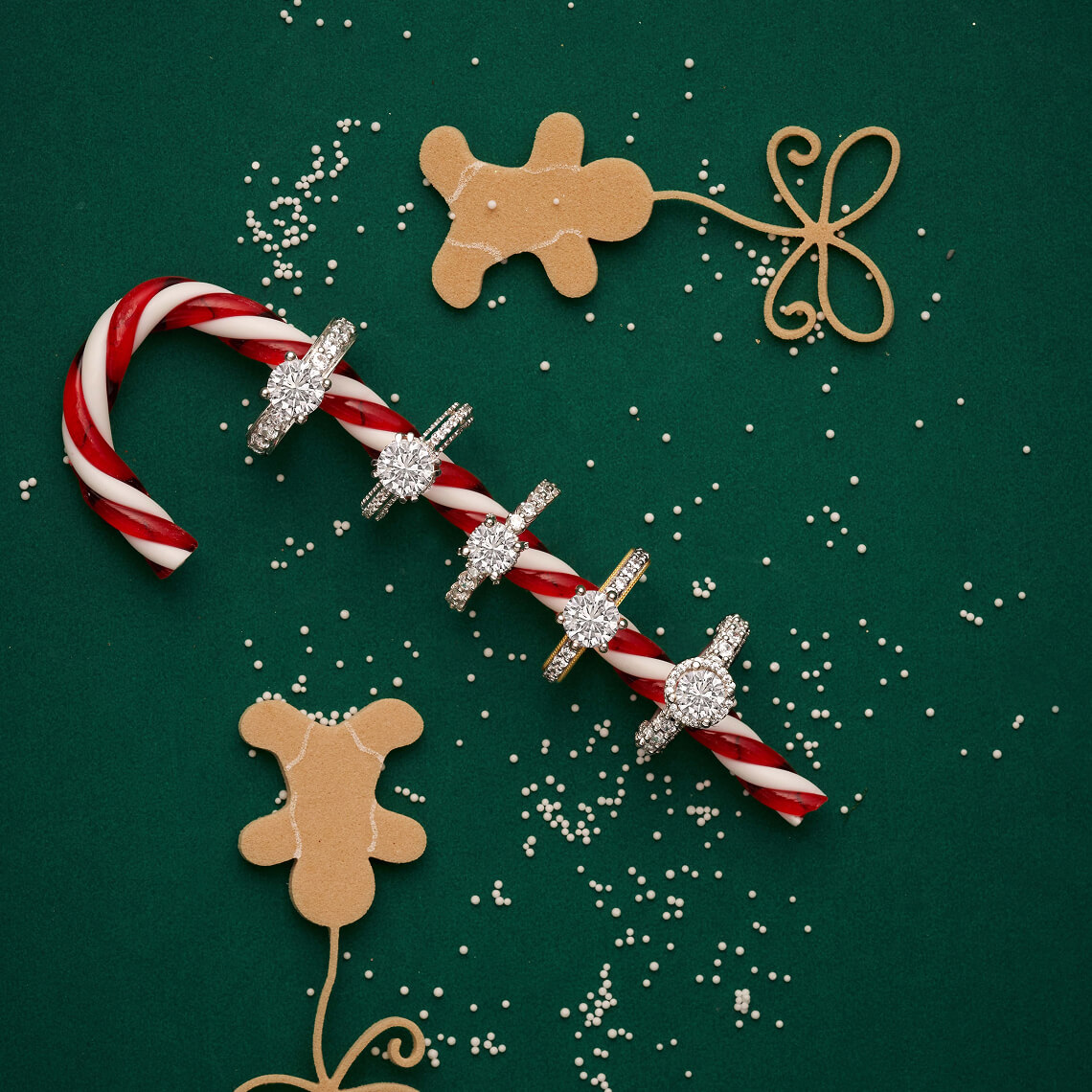 side stone engagement rings