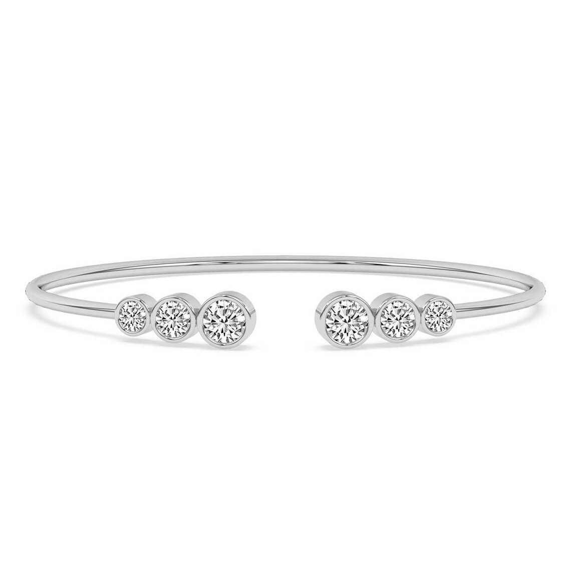 Lina Tapered Flexi Bangle Bracelet