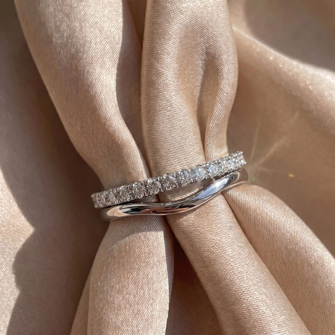 Curved Wedding Bands