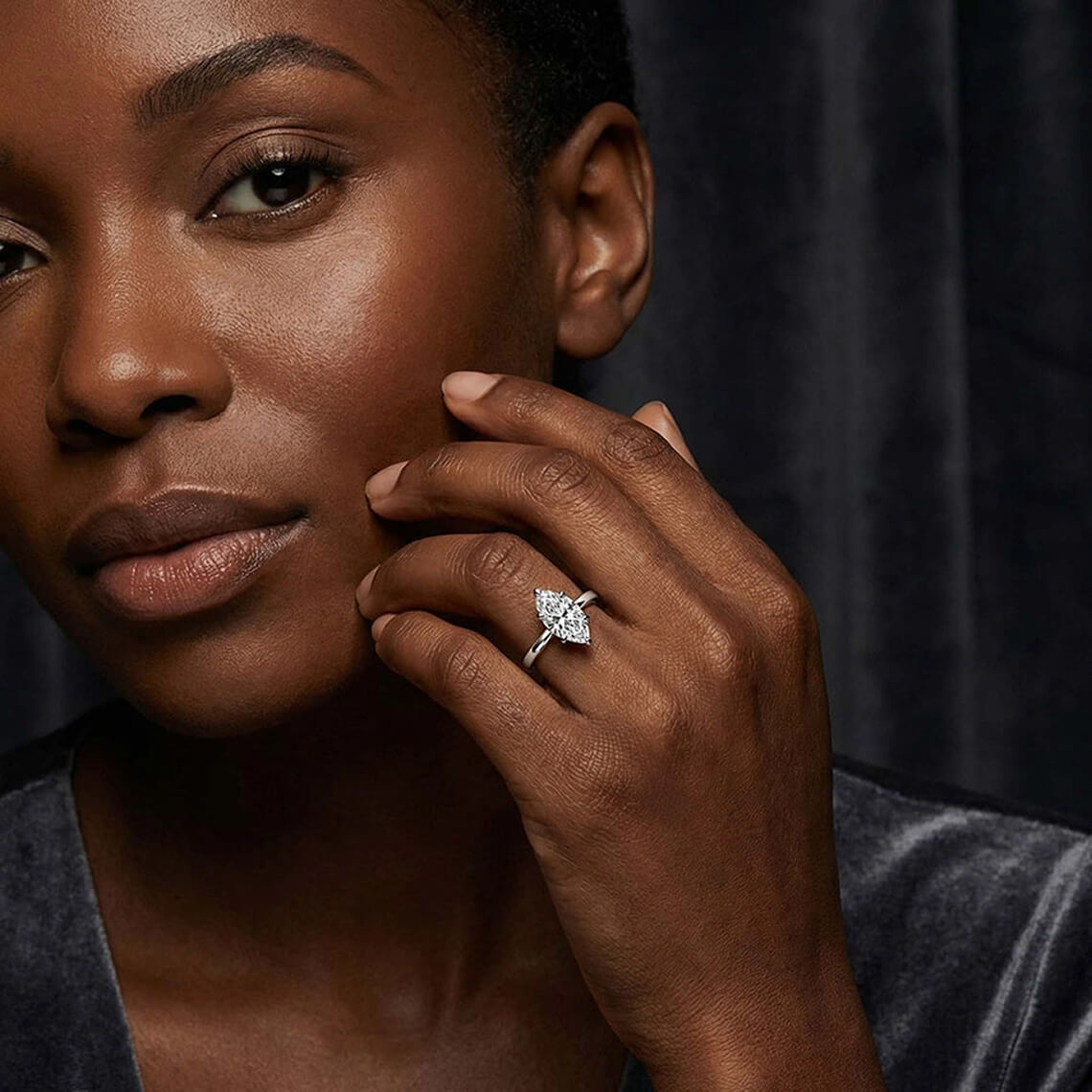 Marquise Diamond Ring