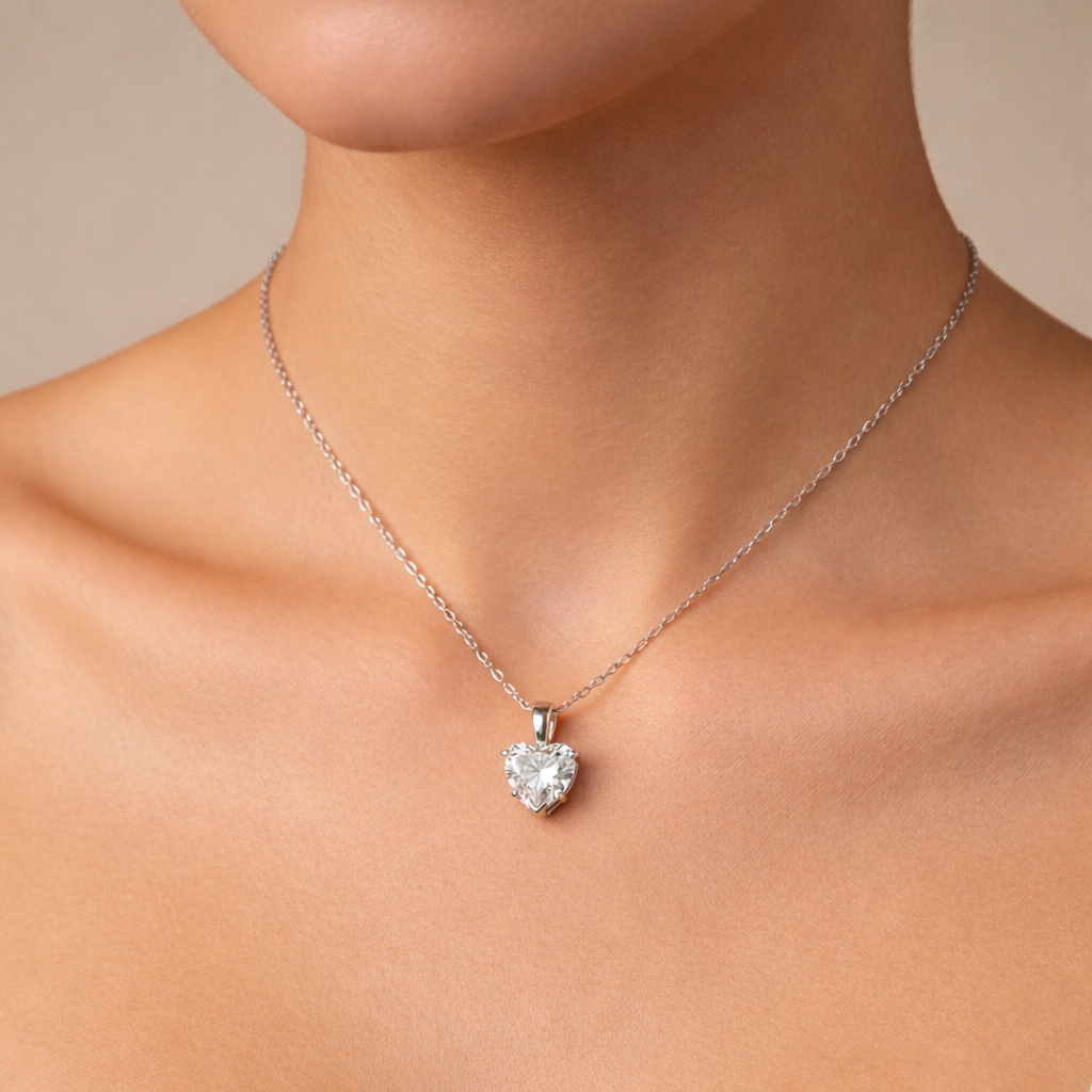 heart shaped necklace