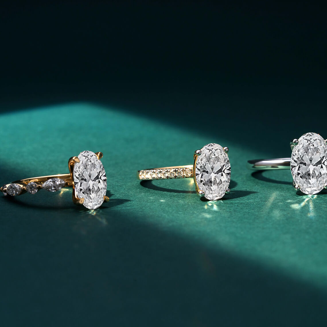 Oval Engagement Rings