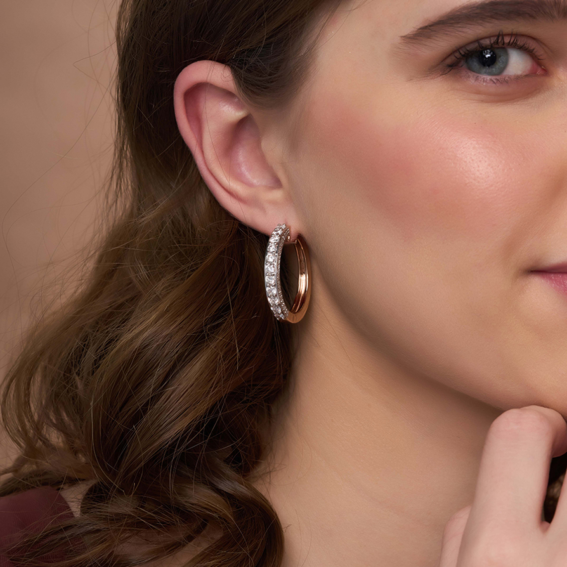 Hoop earrings