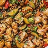 Sauteed Chicken Kebab