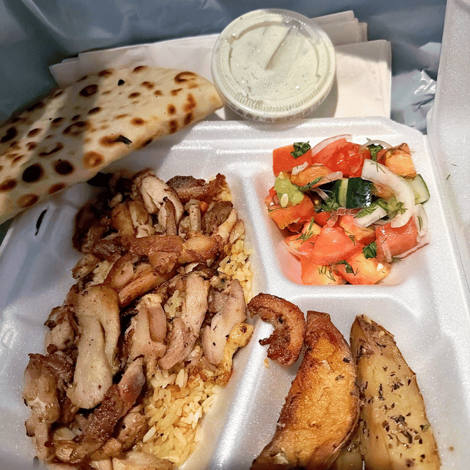 Chicken/Gyro Platter