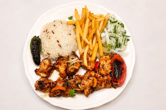 Platter Chicken Kebab
