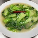 Baby Bok Choy with Garlic Sauce