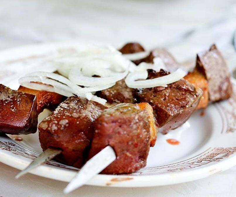 Liver Kebab