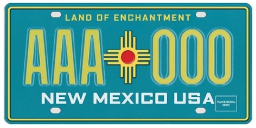 Standard Passenger Plates
