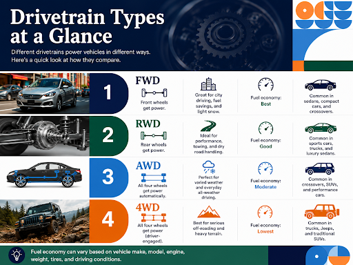 Drivetrain Types