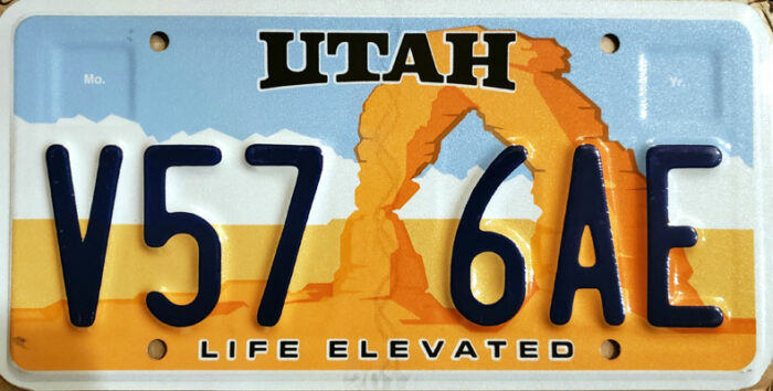 Photo of Utah License Plate Lookup