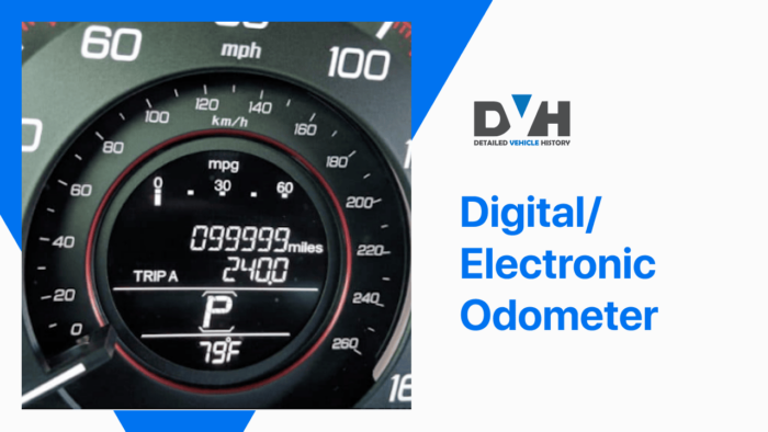 Photo of Digital Odometer