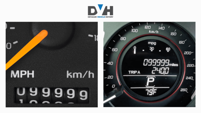 Photo of Mechanical or digital odometer