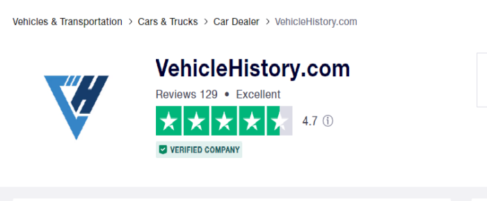 Photo of VehicleHistory VS DetailedVehicleHistory