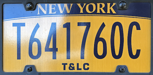 Taxi & Livery Plates