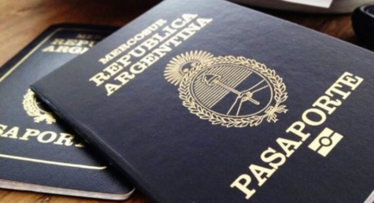 pasaporte argentino