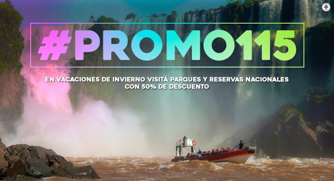 50% de descuento en Parques Nacionales