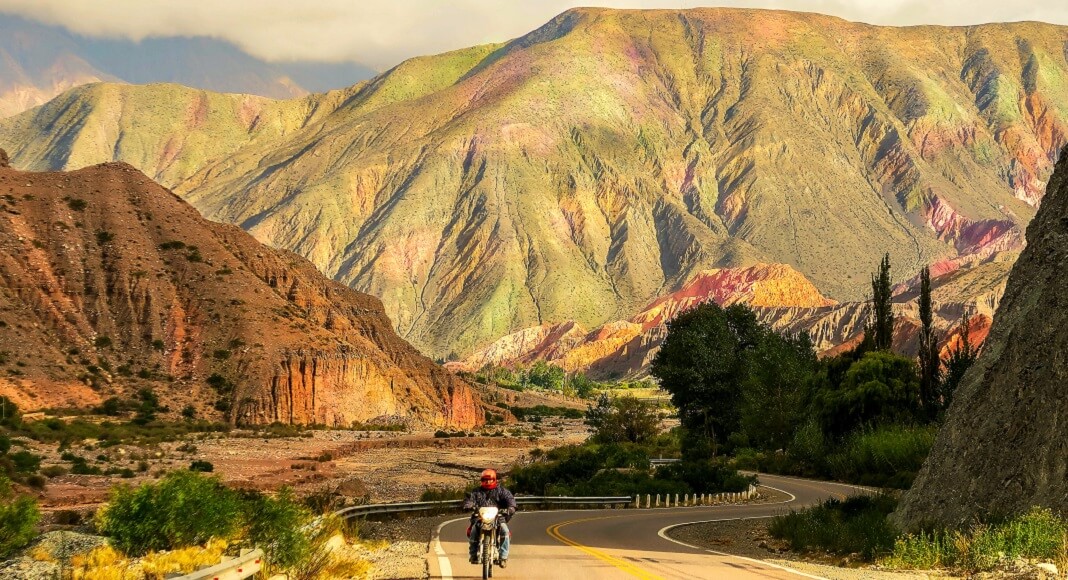 Moto en ruta