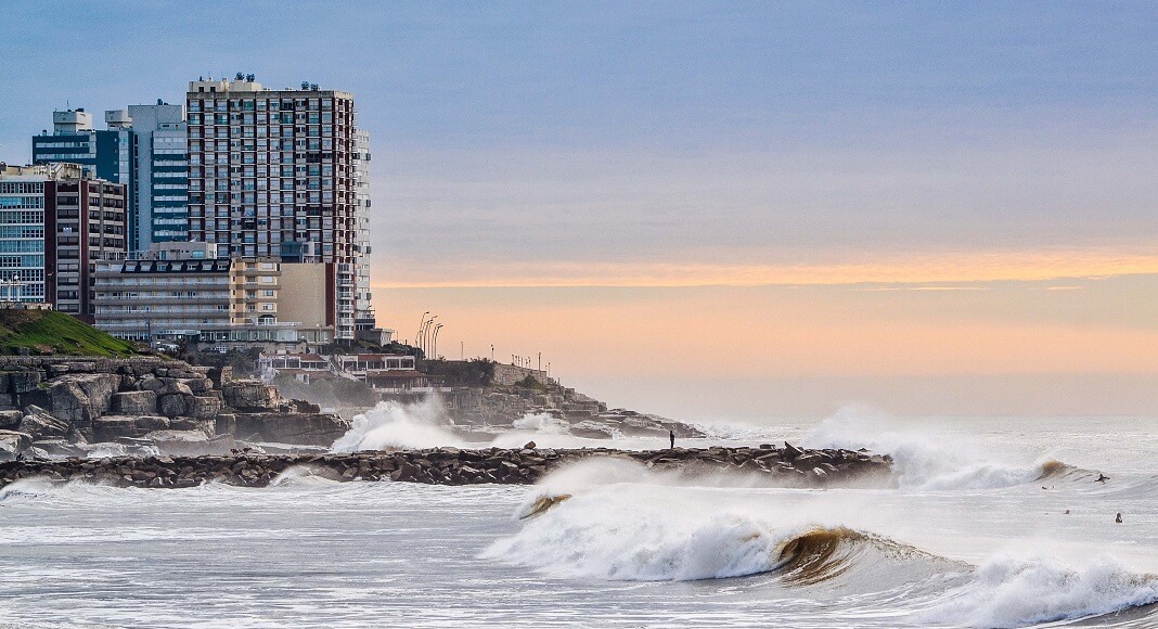 Playa en Mar del Plata