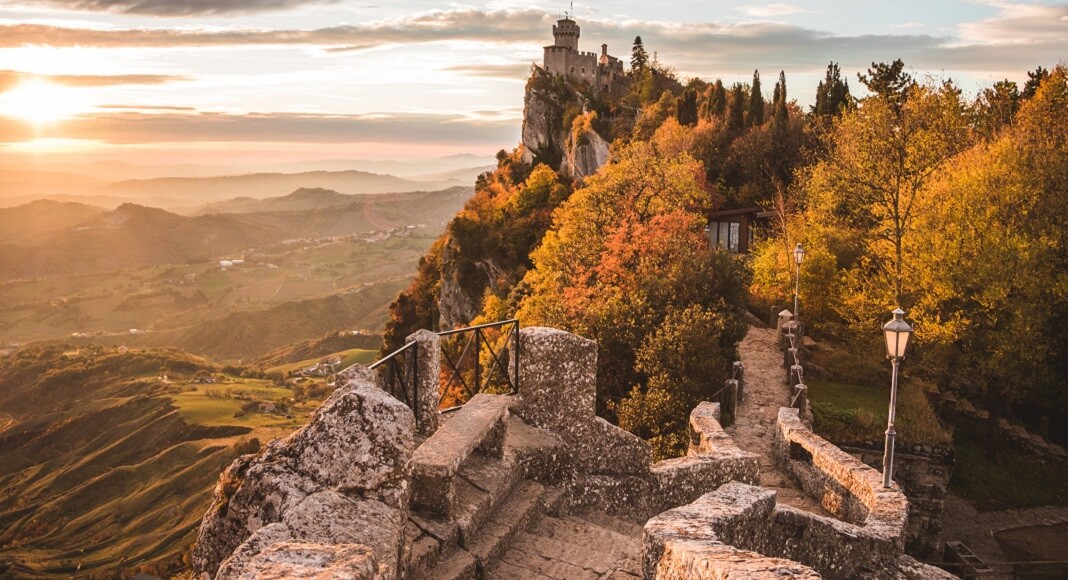 Castillo en San Marino