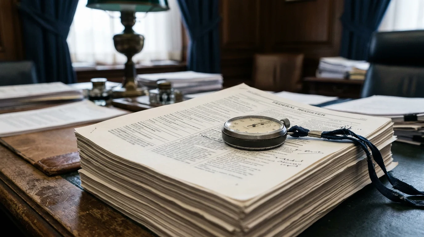 How Congress Kills a Federal Rule Without Writing New Law
