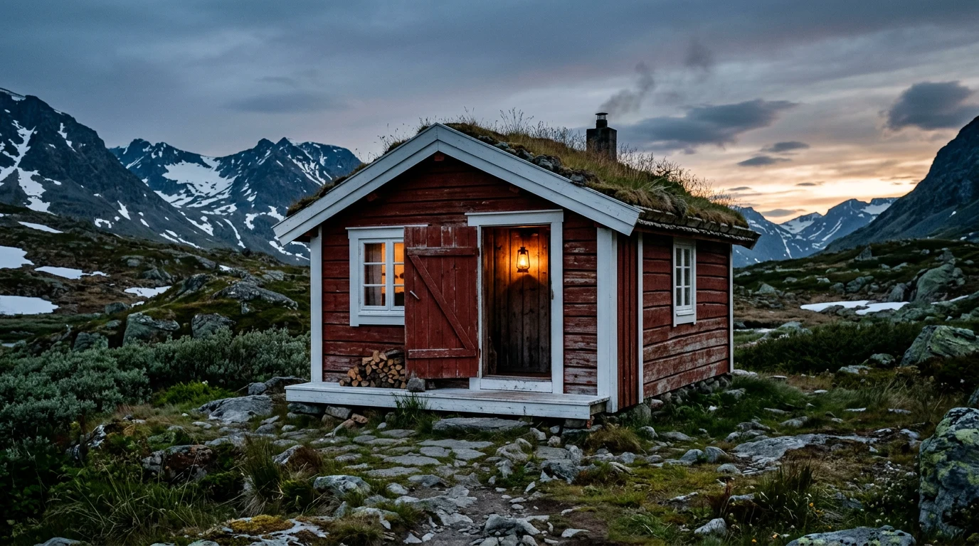 How Norway's mountain huts still run on a stranger's honesty