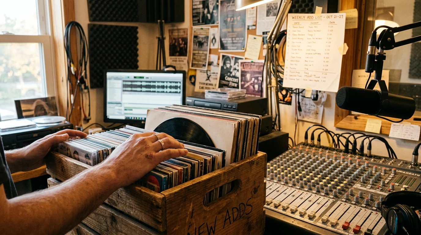How a Song Actually Gets Added to College Radio Rotation