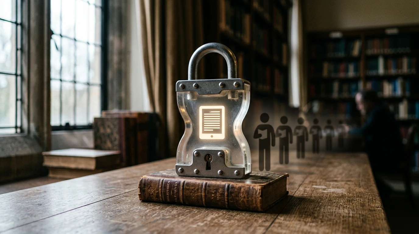 How Library E-Book Lending Works: you're borrowing a license, not a book