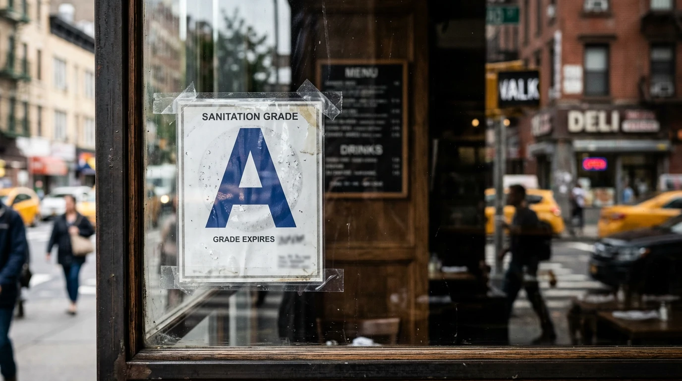 The letter grade in every NYC restaurant window, explained
