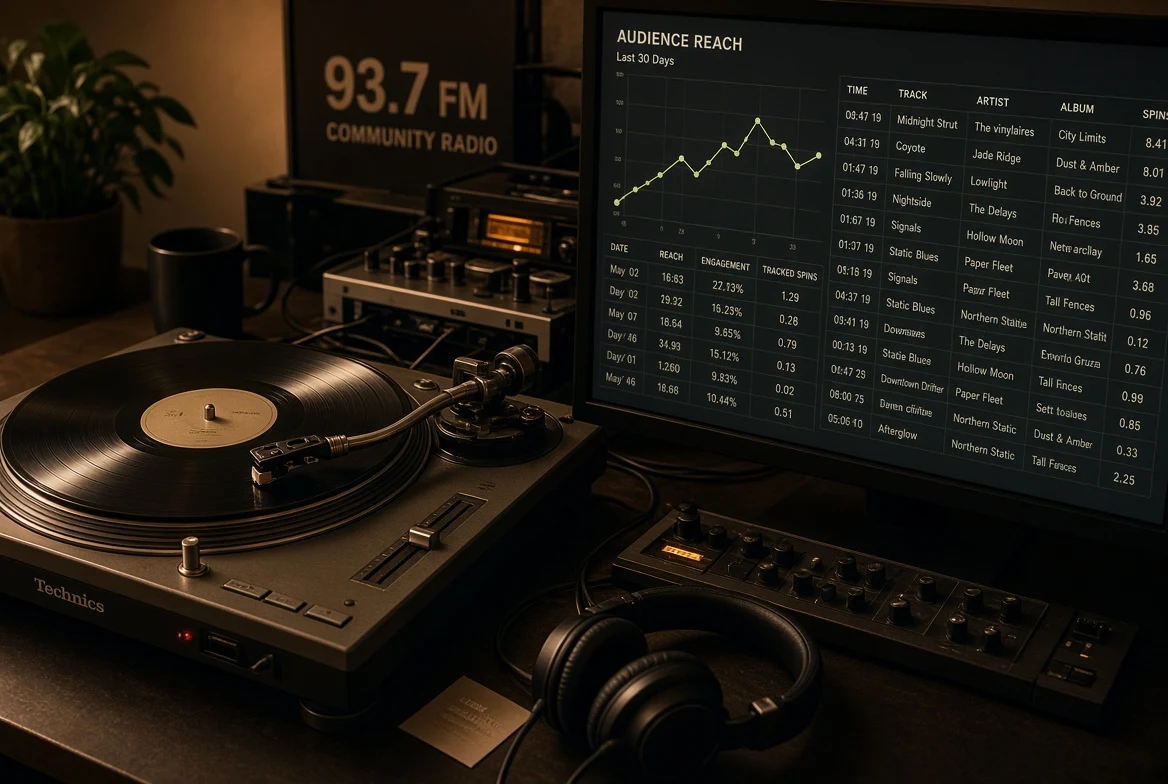 How does a song actually get into college radio rotation?