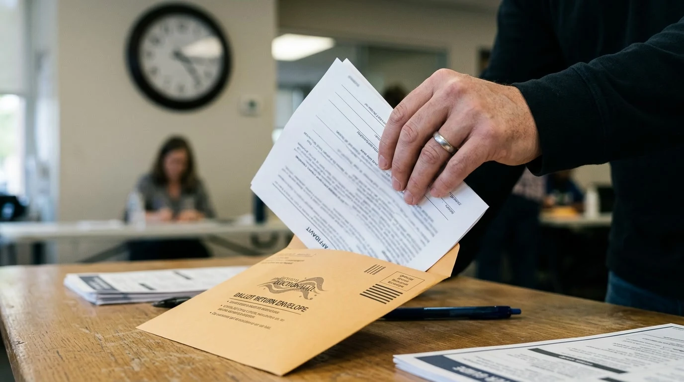 How Ballot Curing Saves a Rejected Mail Ballot