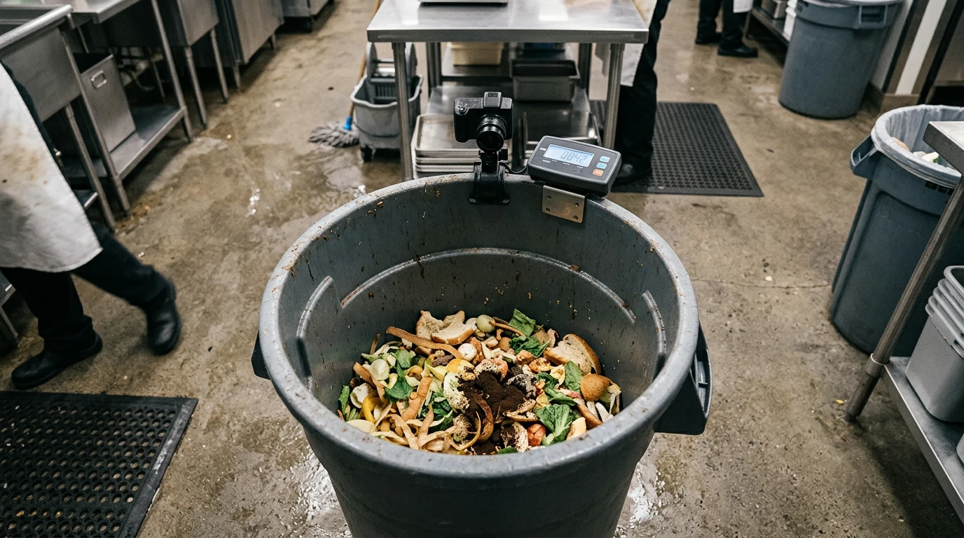 AI waste-tracking cameras in hotel kitchens: what the savings claims actually show