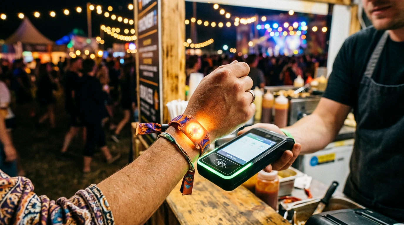 How Festival Cashless Wristbands Actually Work