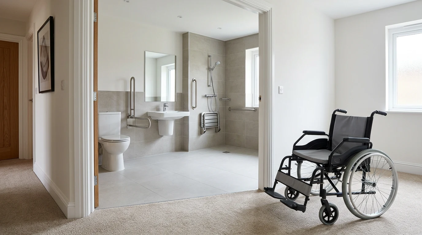 How Much Clear Space You Need to Move a Wheelchair Through Your Home