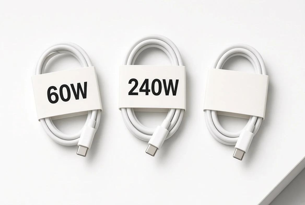 How to Choose a USB-C Cable: What the Watts and Logos Actually Mean