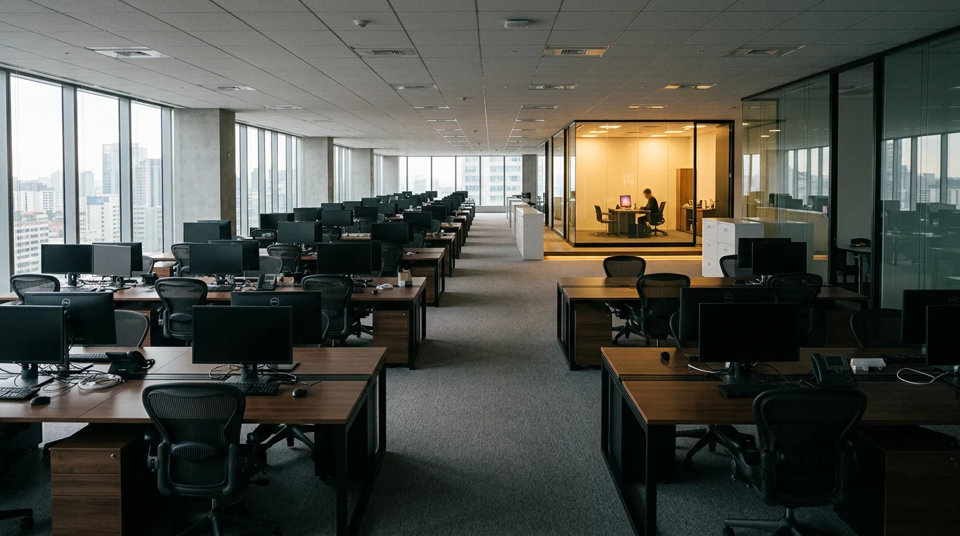 CEO Exits Fall 26% as Firms Cut Management Layers Instead