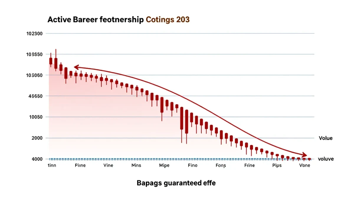 Chart tracking endorsement count dropping after a reputational event