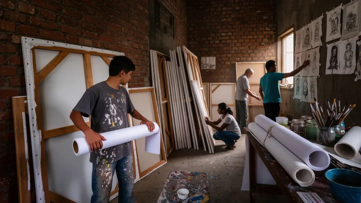 How Emerging Artists Get Priced: The First-Sale Corridor and Who Really Sets the Number