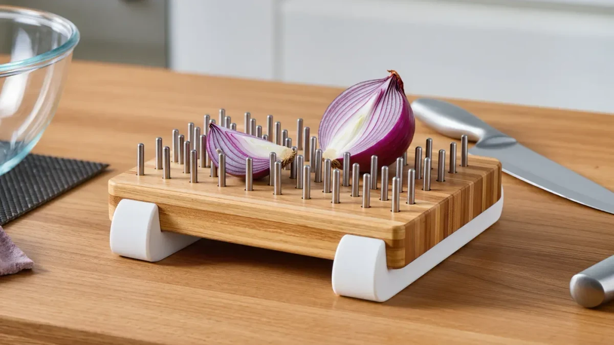 A Kitchen Setup for One-Handed Cooking