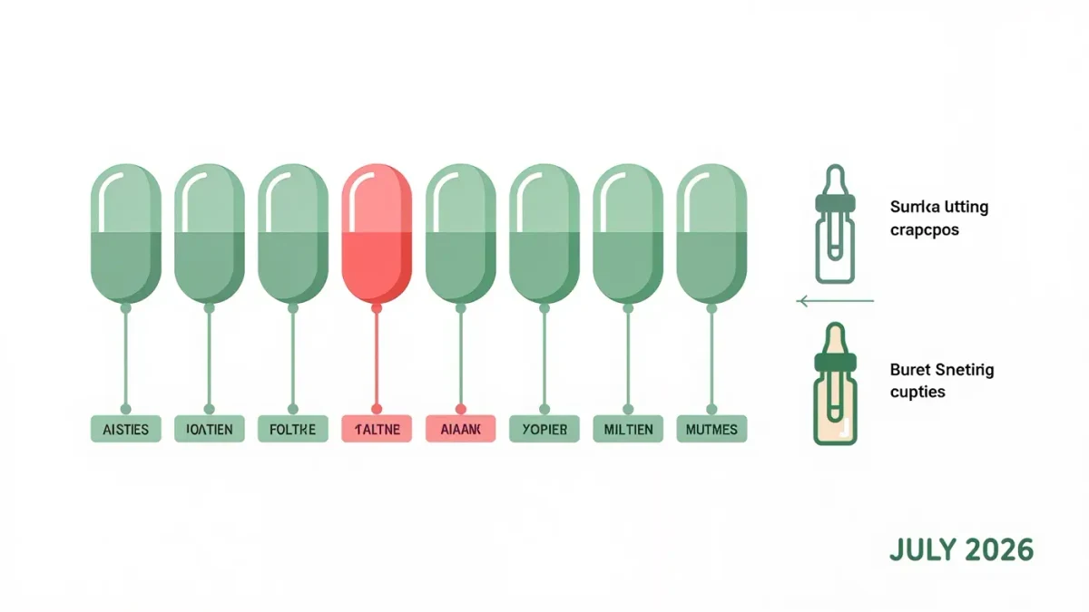 Infographic summarizing peptide committee votes and what compounding means