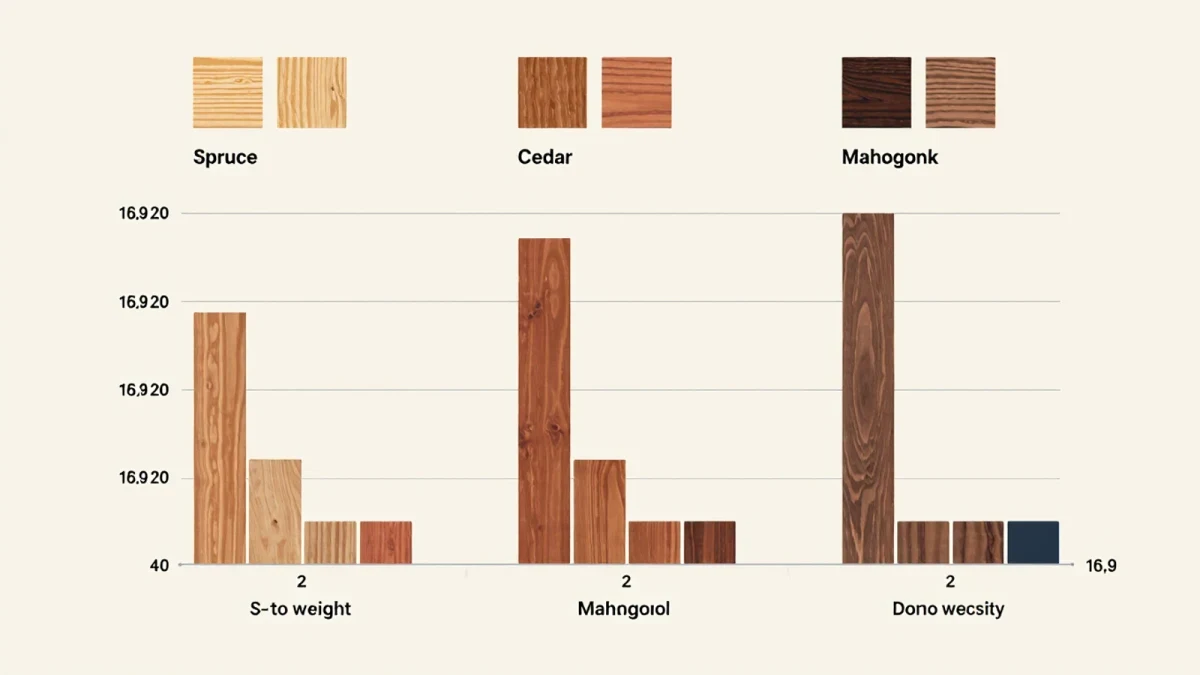 Spruce vs Cedar vs Mahogany Tonewoods