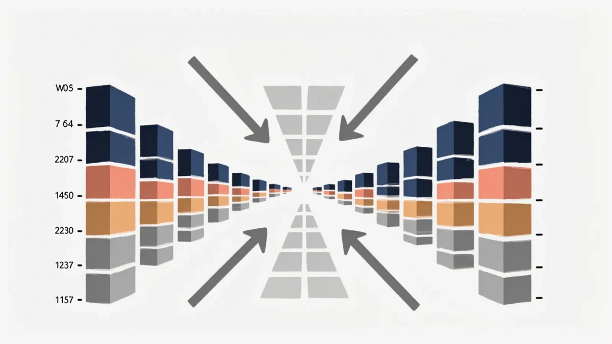 Diagram of two studio catalogs merging into one service grid