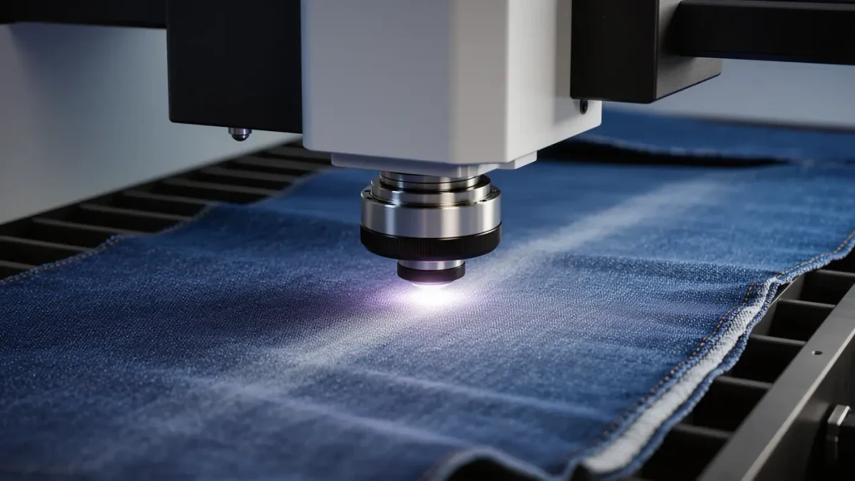 Laser Finishing Replaces Stone Washing's Water and Chemicals One Finishing Plant at a Time